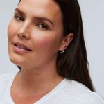 Madewell NEW Demi-Fine Freshwater Pearl Hoop Earrings Photo 5