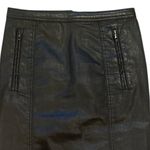 Burberry BRIT BLACK BIKER Y2K STRETCHY NOVA PRINT LINING PENCIL SKIRT 4 Photo 4