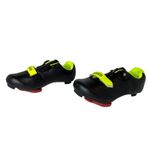 Speed Microtex Locking Road Bike Cycling Shoes Unisex 37/6 NWOT Black Photo 1