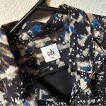 CAbi  Starry Night Button Up Chiffon Print Blouse XS Photo 4