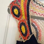 ModCloth Gilli Navy Sleeveless Crochet Boho Maxi Dress Small Blue Photo 3