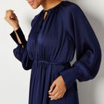 Ryegrass long fit and flare size XL navy blue long sleeve Photo 2