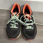 ASICS Womens Shoes Dynamic Duomax GT 2000 Fluid Ride Black Aqua Orange Photo 1