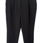 White House | Black Market The Tapered Ankle Trouser Black Sz 4 Photo 0