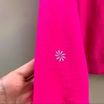 Athleta  Asymmetrical Zip-Up Hoodie Long Sleeve Pink Top Photo 5