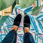 Vince  black velvet corbin casual slip-on shoes sneakers Photo 1