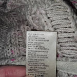 Free People  Womens Honey Cable Knit Oversized‎ Chunky Sweater XS Photo 4