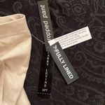 Larry Levine NWT linen lined cropped pants beautifulâembroidery at the hem Photo 10