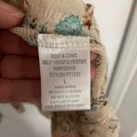 Pink Stitch  Women's Floral Print Sheer Top Size Large Photo 3