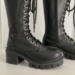 Jeffrey Campbell  - Plasma - Lugged Platform Boots - Size 7.5 - Leather! Photo 2