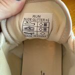 Vintage Havana  Women’s Nude Glitter Star/Tan Sneakers Shoes Casual Size 8.5 Photo 3