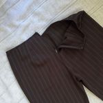 B. Smart  Y2k Black Pinstripe Pants Photo 7