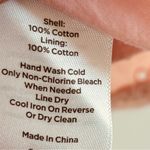 Talbots Eyelet Square Neck Top in a coral or peach color size MP Photo 6