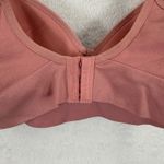 dip Women's Wireless Bra Size L Lightly Padded Adjustable Straps Rose Pink Size L Photo 2