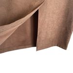 Briggs New York Vintage Briggs New York Maxi Skirt Women 14P Brown Faux Suede Boho Cowgirl Chic Photo 5