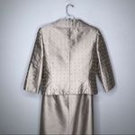 Vintage Montage Collection Two Piece Strapless Formal Dress With Jacket Size 8 Photo 9