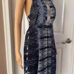 My Story EUC  PARIS Snake Print Chiffon Midi Dress. MSRP $168 Photo 11