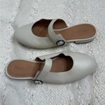 Madewell The Kinley Mary Jane Mule in Ivory Cream Size 9.5 Photo 1