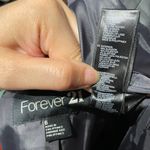 Forever 21 Vintage Y2k Blazer Satin Shiny Preppy Tomboy Work Office Fit Flare Two Button Collar Photo 5