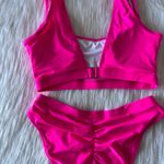 Blooming Jelly NWOT Pink  Bikini Set Photo 5