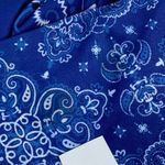 Vintage Vintage Anthony Richards Bandana Print Summer Shift house Dress Mumu S Blue Size 4 Photo 8