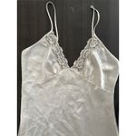 Vtg Val Mode Slip Dress‎ Women M Ivory Silky Lingerie Boudoir Chemise Nightgown Size M Photo 1