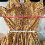 Horror Vacui Pernille Floral Cottagecore Bohemian Midi Dress Size XS Photo 11