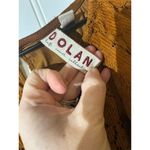 Dolan Life Nest Boho Lace Puff Sleeve Top Small Brown Corduroy Cottagecore Photo 6