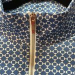 Lady Hagen golf performance top blue white long sleeve golf 3/4 zip size M Photo 6