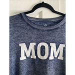 Positive Tees Womens Large Blue MOM‎ Long Sleeve Pullover Photo 1