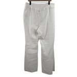 Free People WE THE FREE x  Curvy Jeans Size 35 NWT White Denim Plus Curvy Raw Hem Photo 1