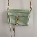 Rebecca Minkoff Mini Mac Crossbody Bag In Aloe Photo 1