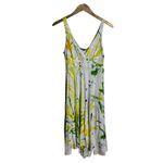 Jams World  Babydoll Water Color Floral Midi Dress Women S Daisy Made in USA Y2K Photo 1