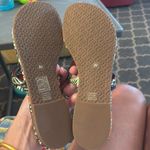 Tory Burch Something Wild Colorful Bird Print Miller Sandals Photo 3