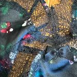 Victoria's Secret  baby doll Multicolor Floral Lace Dress Photo 8