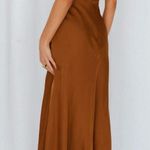 Here Comes the Sun NWT Chocolate No Missing Kisses Midi Dress - Small Photo 1