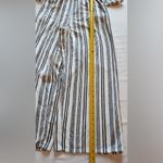 American Eagle Jumpsuit Women’s Size L Striped Pants Romper Short Sleeves V Neck Photo 14