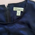 Amanda Smith  Dark Blue Whimsigoth Beaded Floral Mini Dress Photo 1