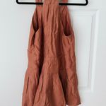 Anthropologie Sleeveless V-neck Pinafore Romper, Size S Photo 10