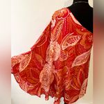 Flora Bea NWT NYC Red Evan One Shoulder Mini Dress Size Small Photo 5