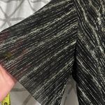 All in Favor  Dress - Nordstrom - NWT Blk Silver, Tie Front, V Neck Elastic Waist Photo 13