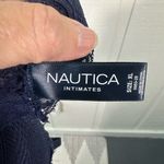 Nautica  Navy Lace Bralette Size XL EUC Photo 5