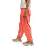 Free People FP Movement Fly By Night Cropped Wide Leg Pant Neon Coral Sz Large Photo 3