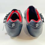 Peloton Unisex Cycling Shoes Black Red With Cleats Size 38 Photo 5