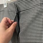 Rachel Zoe Black White Houndstooth Pants Size 10 Slim Ankle Stretch Photo 4
