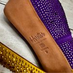 Herstar Women Sz 9 LSU Tigers Crystal Heels Pumps Shoes Purple Gold Glitter Glam Photo 4