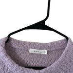 ALC Frank A.L.C. Cole Alpaca Lavender Sweater Photo 3