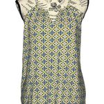 Mix by 41Hawthorn SMALL Elaria Keyhole Knit Top Stitch Fix Front Back Peek Tank Yellow Photo 0