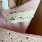 Millibon USA NWT Millibon Blush Pink with Gold Polkadots Slip Dress Size Large Photo 11