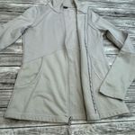 The North Face  Women's Full Zip Track Jacket XS Extra Small Oatmeal Beige Cream Photo 6
